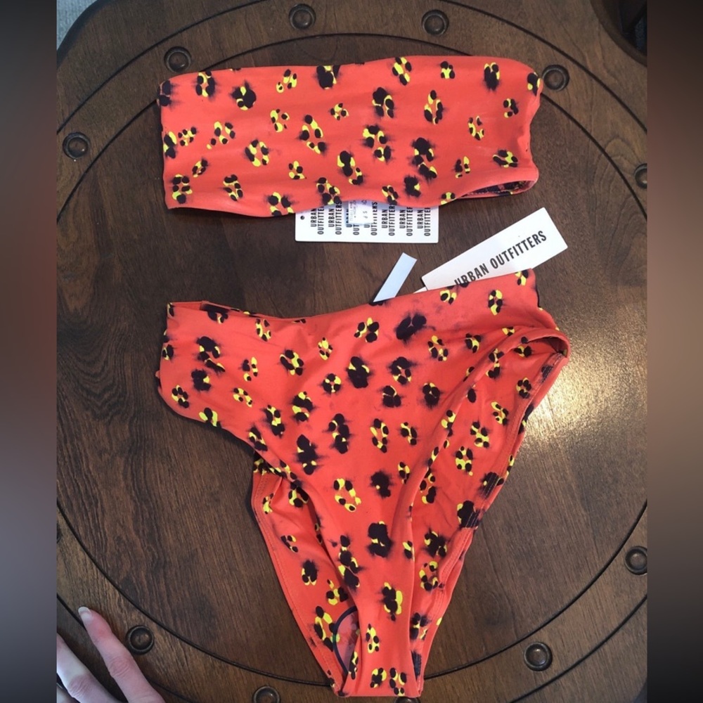 Urban outfitters leopard bikini